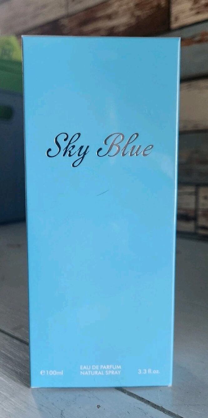 Sky Blue by Royal Fragrance 3.3 Fl oz EDP Spray for Women (Lemon Jasmine Amber)